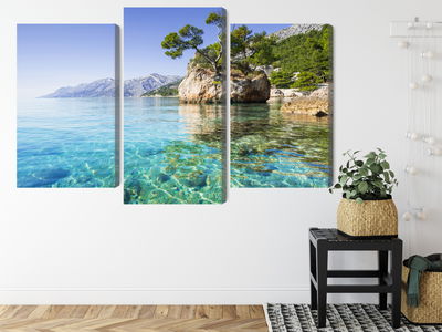 Ljuddämpande tavla - Makarska riviera in Croatia