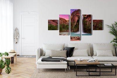 Ljuddämpande tavla - Havasupai waterfalls