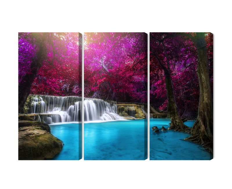 Ljuddämpande tavla - Kanchanaburi waterfall