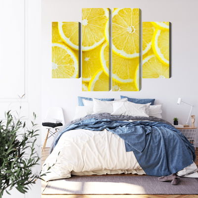 Ljuddämpande tavla - Lemon slices