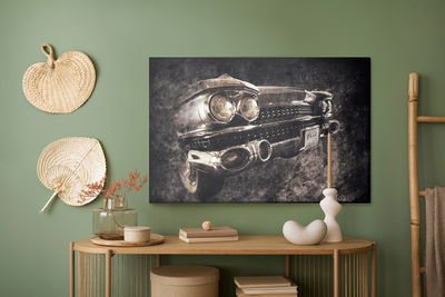 Ljuddämpande tavla - American vintage car