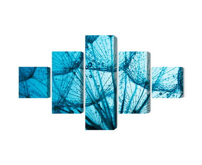 Ljuddämpande tavla - A close-up of a 3d dandelion