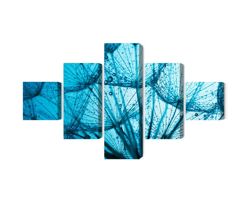 Ljuddämpande tavla - A close-up of a 3d dandelion