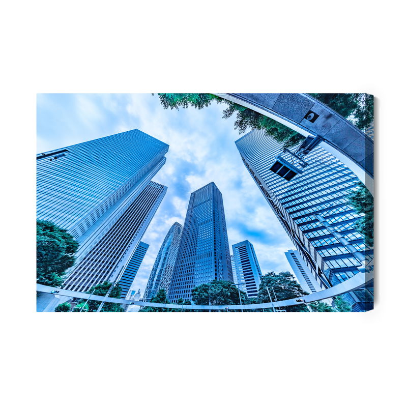 Ljuddämpande tavla - Beautiful modern buildings