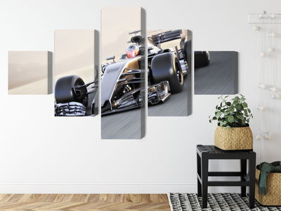 Ljuddämpande tavla - Formula 1 car