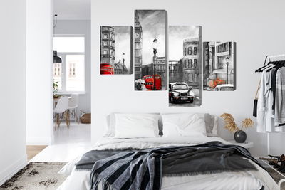 Ljuddämpande tavla - London street view