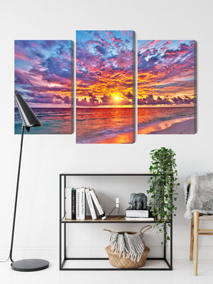 Ljuddämpande tavla - Picturesque sunset