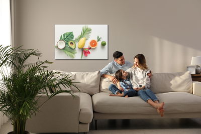 Ljuddämpande tavla - Colorful tropical fruit