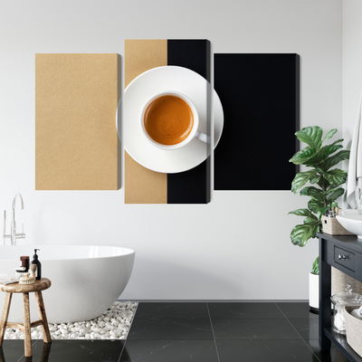 Ljuddämpande tavla - A cup of italian coffee