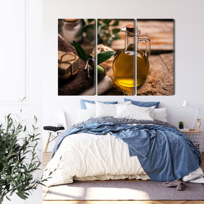Ljuddämpande tavla - A bottle of olive oil