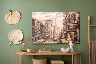 Ljuddämpande tavla - New York street like painted