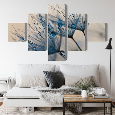 Ljuddämpande tavla - Dandelions with water