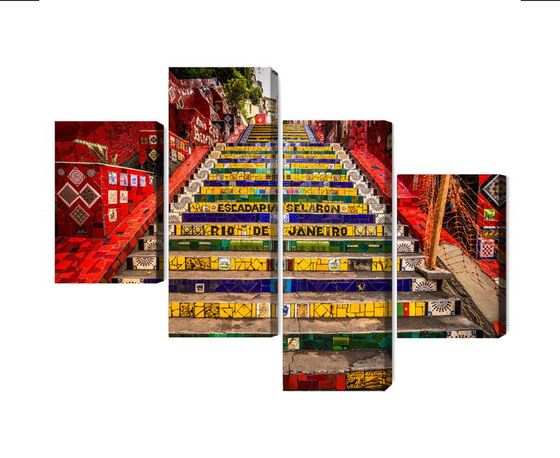 Ljuddämpande tavla - Selaron stairs