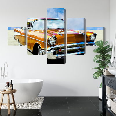 Ljuddämpande tavla - American vintage car