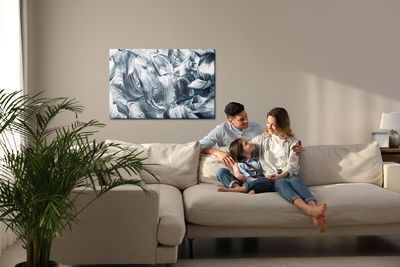 Ljuddämpande tavla - Grunge style abstraction