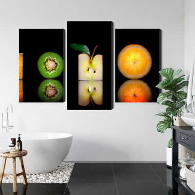 Ljuddämpande tavla - Fruit halves