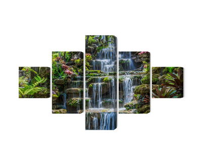 Ljuddämpande tavla - Thai waterfall