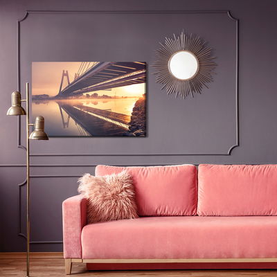 Ljuddämpande tavla - Bridge to them. card. f