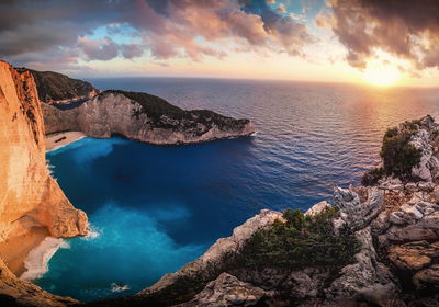 Ljuddämpande tavla - Sunset in greece