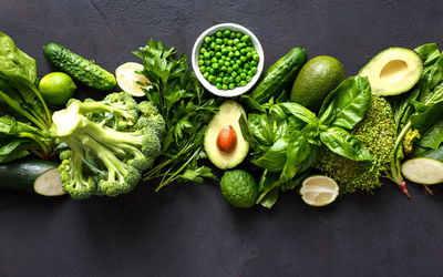 Ljuddämpande tavla - Green vegetables