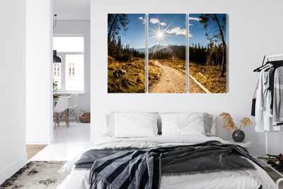 Ljuddämpande tavla - A sunny day in the tatras 3d