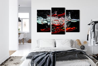 Ljuddämpande tavla - Chili in water