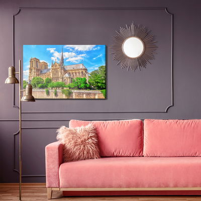 Ljuddämpande tavla - Notre dame cathedral in Paris