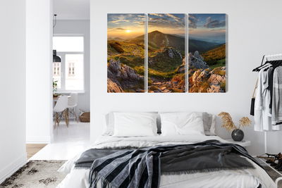 Ljuddämpande tavla - Bread mountain peak