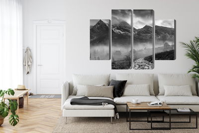 Ljuddämpande tavla - Hala gasienicowa in black