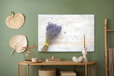 Ljuddämpande tavla - Lavender on a background