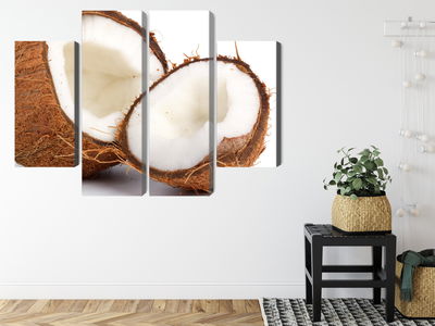 Ljuddämpande tavla - Coconut halves