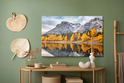 Ljuddämpande tavla - Autumn in the mountains