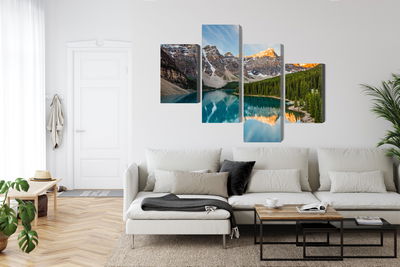 Ljuddämpande tavla - Canadian Moraine Lake 3d