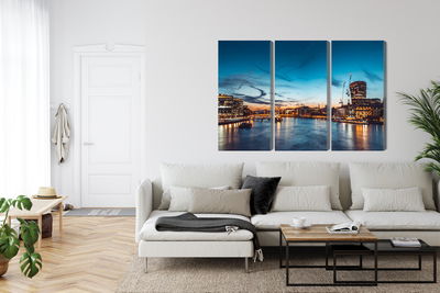 Ljuddämpande tavla - River thames in great britain