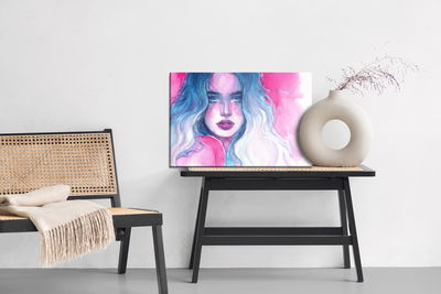 Ljuddämpande tavla - Portrait of a woman