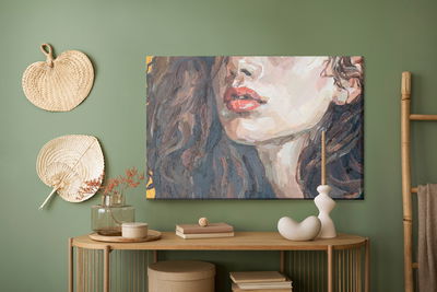 Ljuddämpande tavla - Portrait of a girl