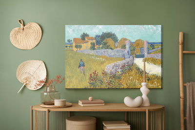 Ljuddämpande tavla - Vincent van gogh "farmhouse