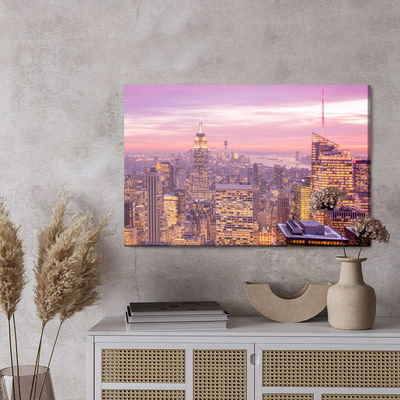 Ljuddämpande tavla - A panorama of New York