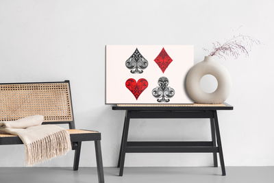 Ljuddämpande tavla - Card symbols