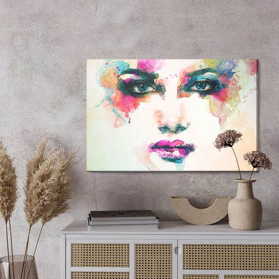 Ljuddämpande tavla - Women’s face