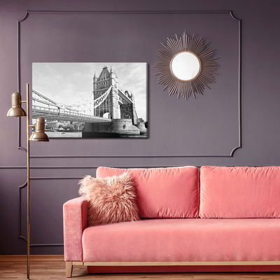 Ljuddämpande tavla - Tower bridge 3d