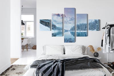 Ljuddämpande tavla - Canadian Moraine Lake on a