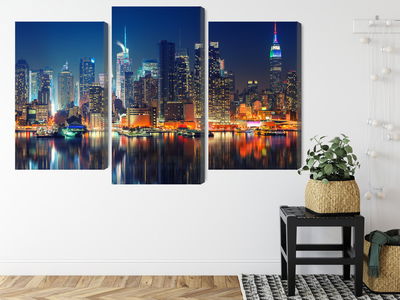 Ljuddämpande tavla - Panoramic view of manhattan