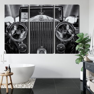 Ljuddämpande tavla - Rolls royce up close