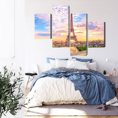 Ljuddämpande tavla - Eiffel tower in Paris