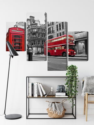 Ljuddämpande tavla - Vintage american car in cuba