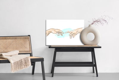 Ljuddämpande tavla - The creation of adam