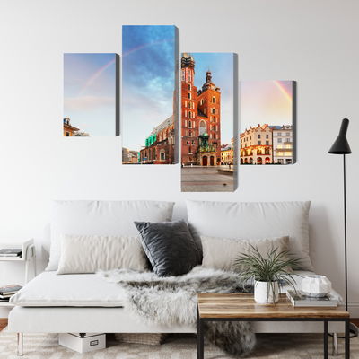 Ljuddämpande tavla - St. mary's basilica in Kraków