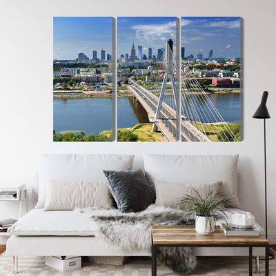 Ljuddämpande tavla - The bridge with the Warsaw