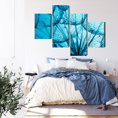 Ljuddämpande tavla - A close-up of a 3d dandelion